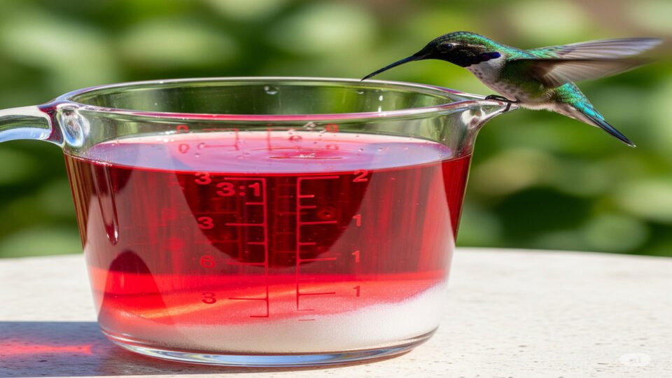 3 to 1 ratio hummingbird food