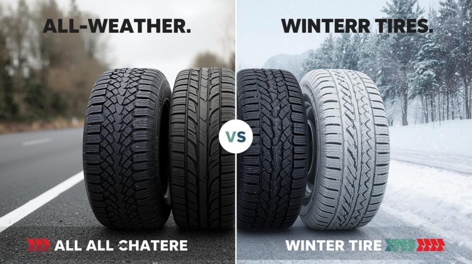 all weather tires vs winter tires